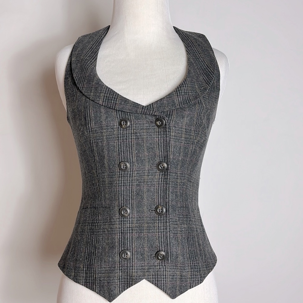 Ted Baker Plaid Vest